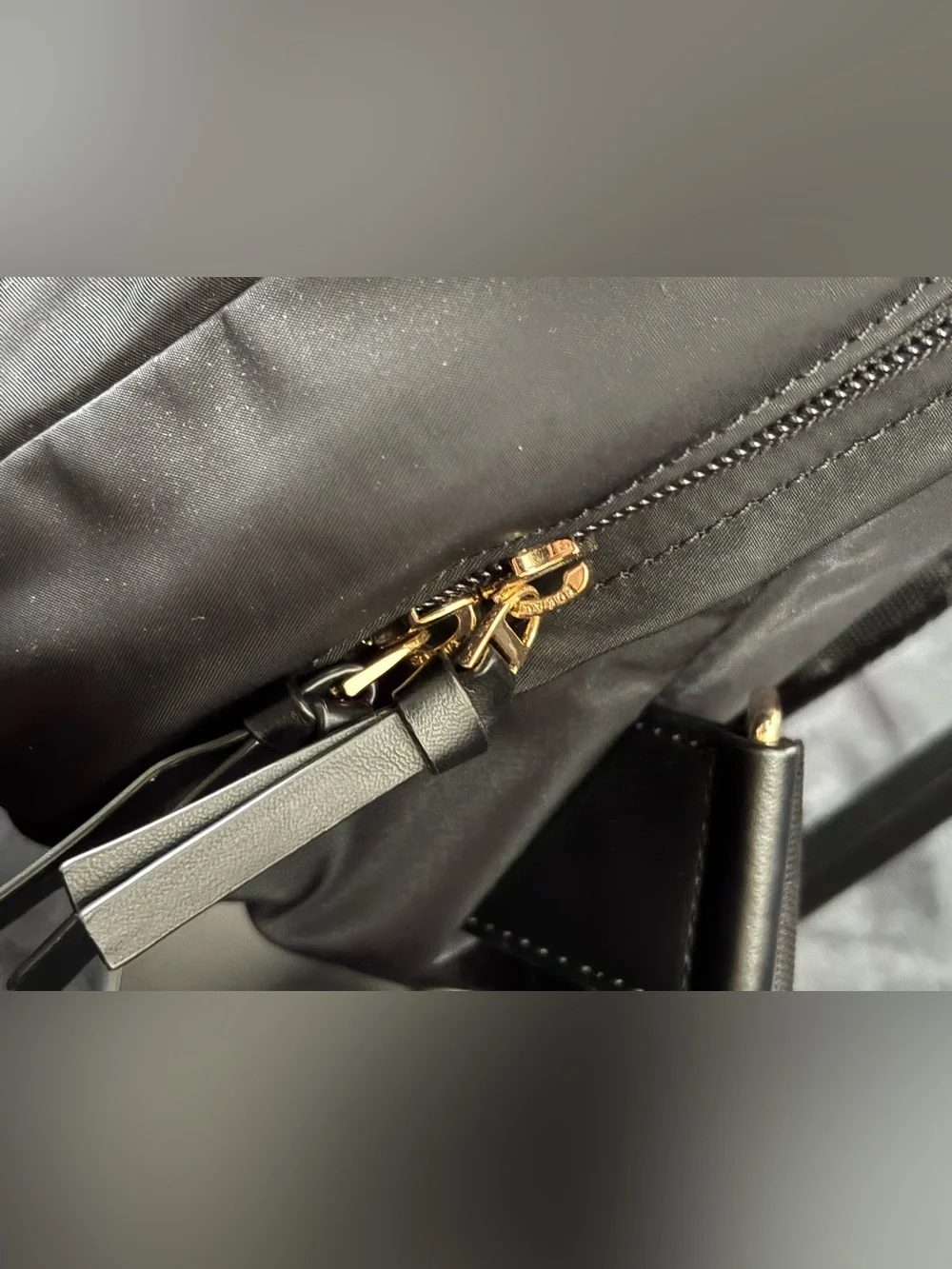 Tory Burch Backpack Black Nylon